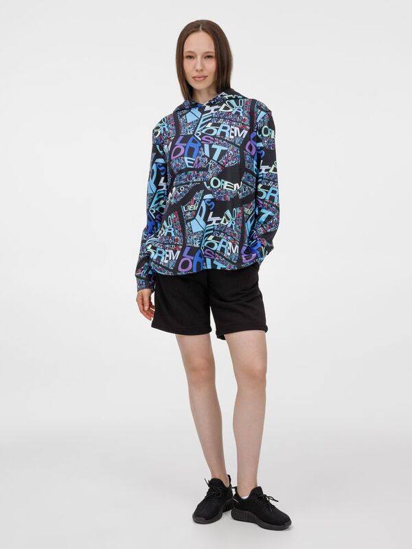 Худи унисекс Morfiss с полной запечаткой на заказ арт.22088.00