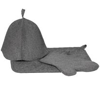 Набор для бани &laquo;Парилка&raquo;, ver.2, серый арт.20443.10