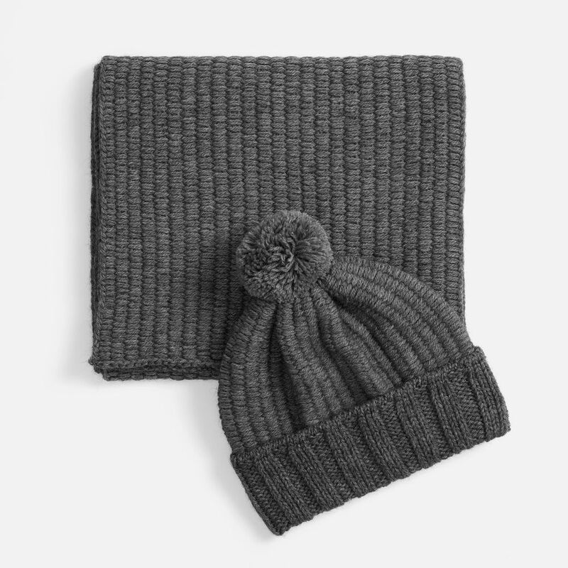 Шарф Frissonelle, серый меланж арт.19923.28