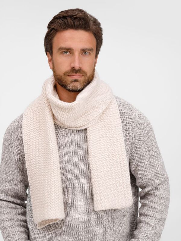 Шарф Frissonelle, жемчужно-белый арт.19923.24