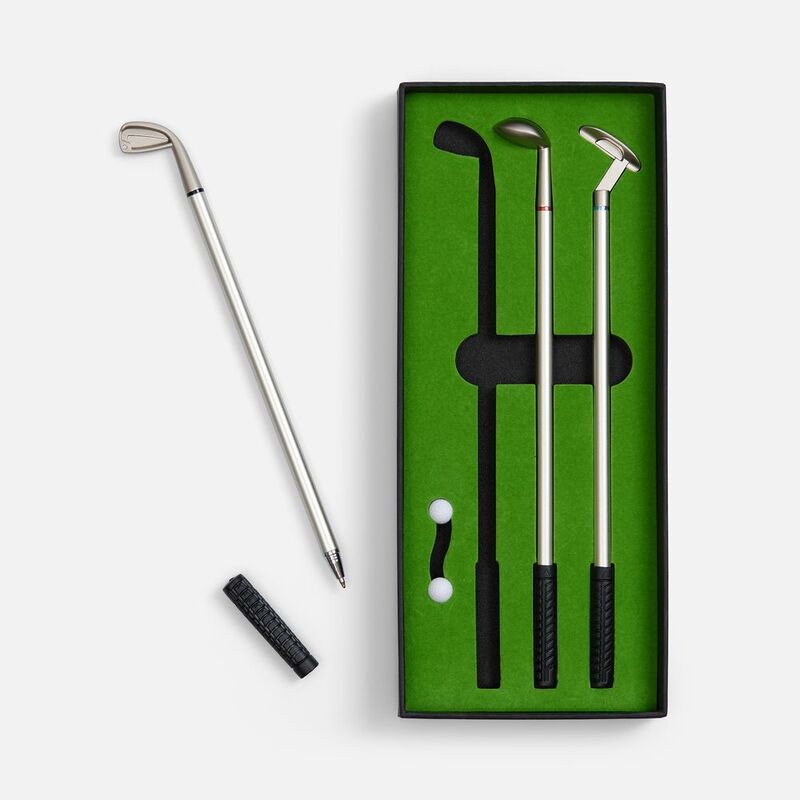 Настольный мини-гольф Golfink, черный с зеленым яблоком арт.20888