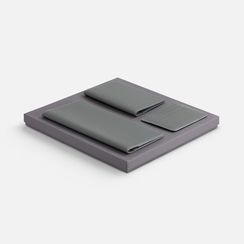 Набор Alaska Trio, серый арт.23504.11