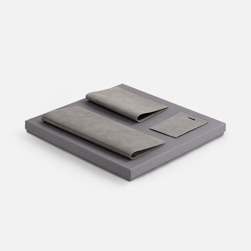 Набор Nubuk Trio, серый арт.23505.11