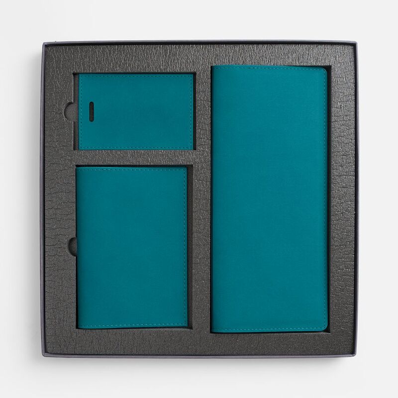 Набор Nubuk Trio, бирюзовый арт.23505.49