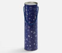 Тубус для бутылки Snowlace, синий арт.25018.40