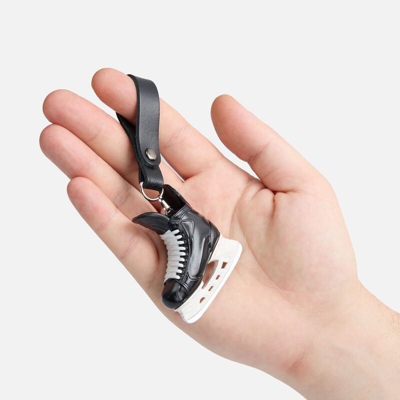 Брелок &laquo;Хоккейный конек&raquo;, черный арт.19932.30