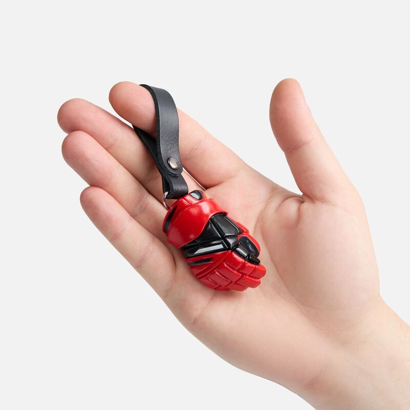Брелок &laquo;Хоккейная перчатка&raquo;, красный арт.19933.50