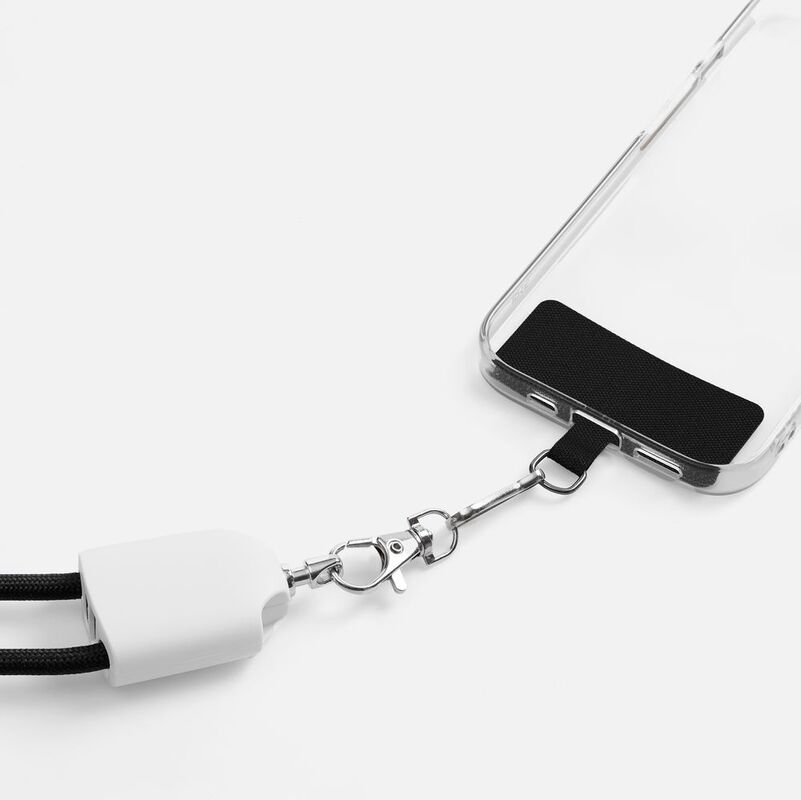 Кабель-ланьярд energyFlex Pro, черный арт.21327.30