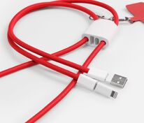 Кабель-ланьярд energyFlex Pro, красный арт.21327.50