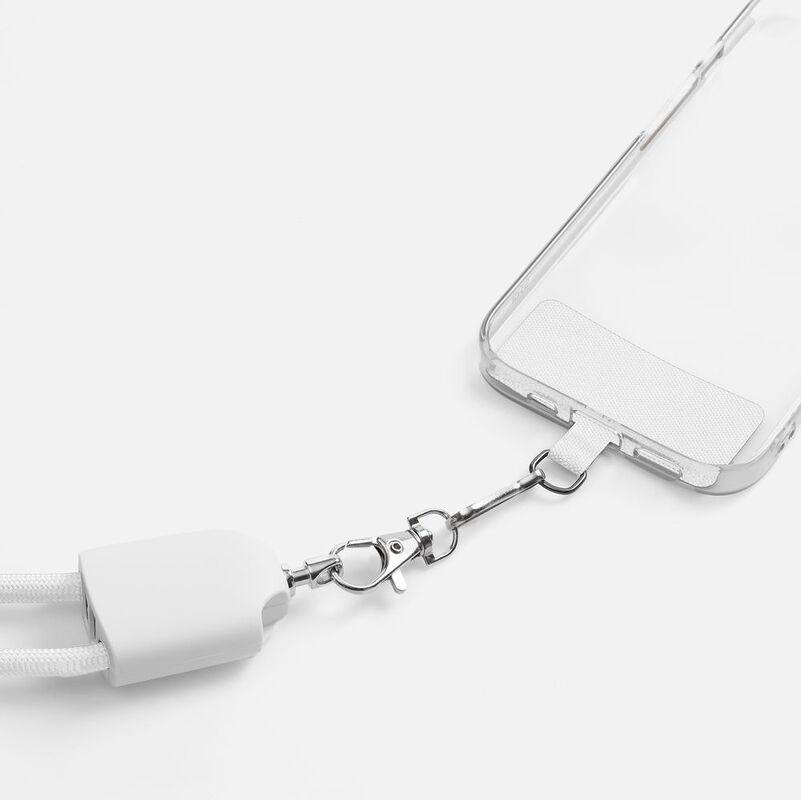 Кабель-ланьярд energyFlex Pro, белый арт.21327.60