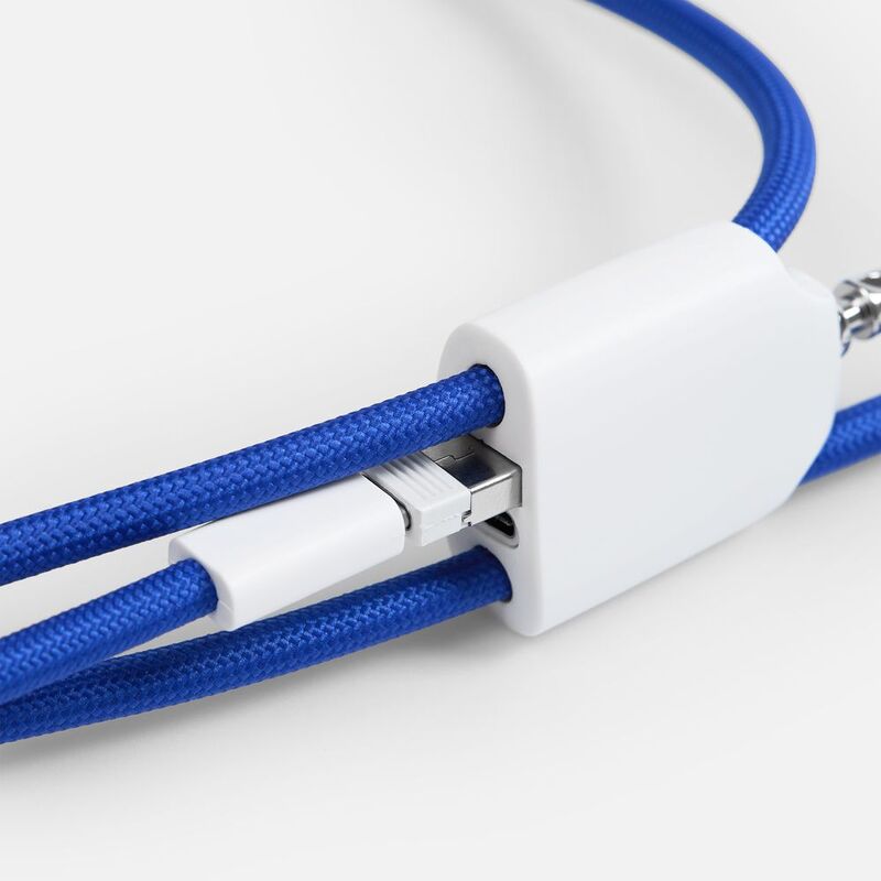 Кабель-ланьярд energyFlex Pro, синий арт.21327.40