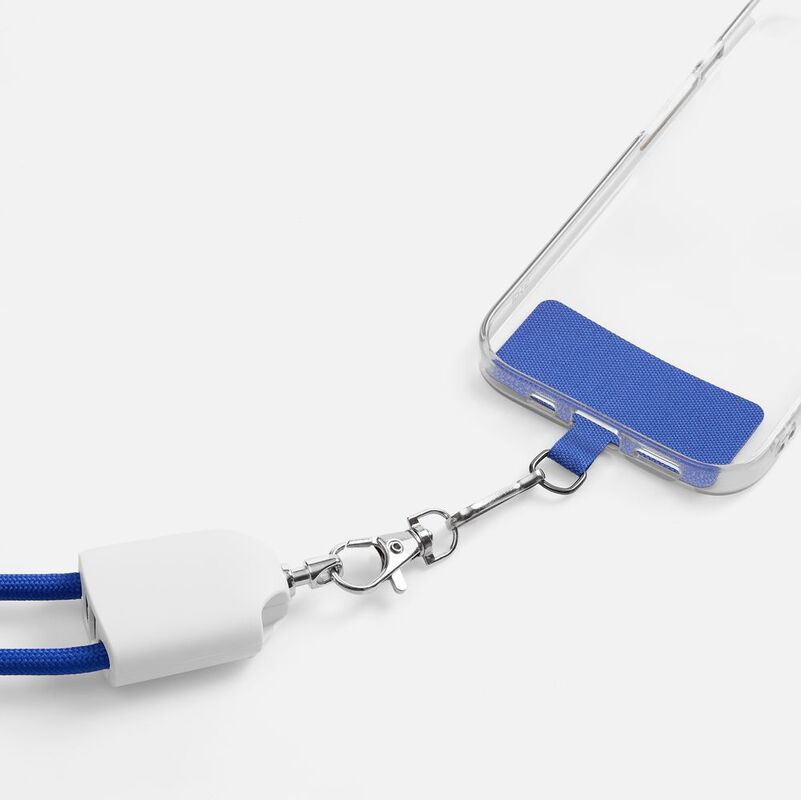 Кабель-ланьярд energyFlex Pro, синий арт.21327.40