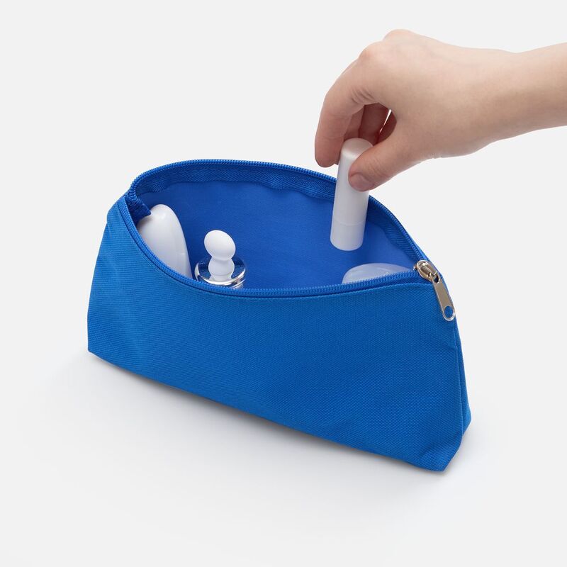 Косметичка Looksi, синяя арт.19986.40