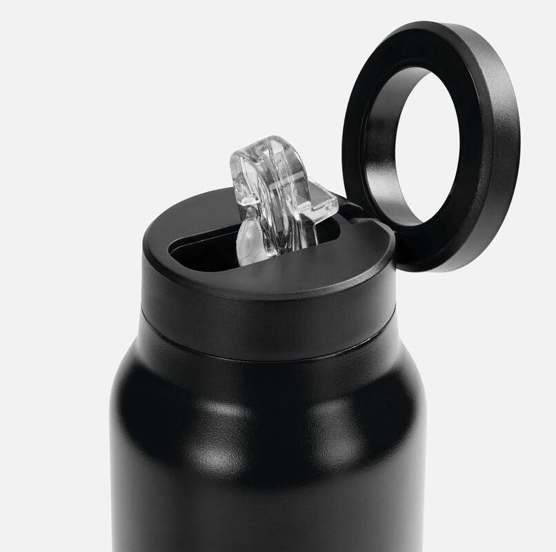 Термобутылка Magnus с магнитным держателем для телефона, черная арт.18590.30