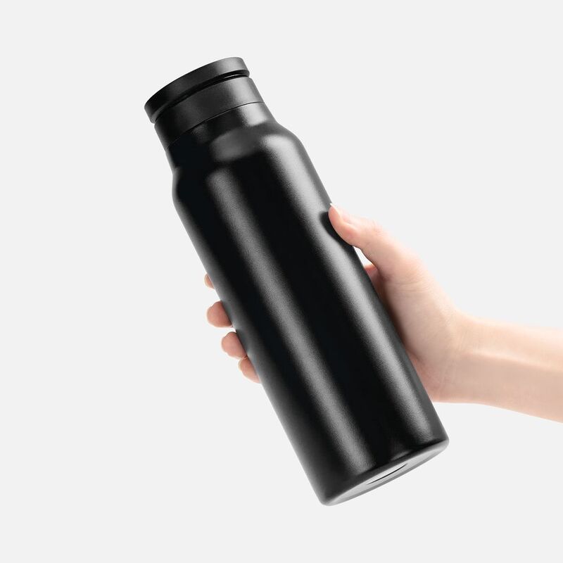 Термобутылка Magnus с магнитным держателем для телефона, черная арт.18590.30