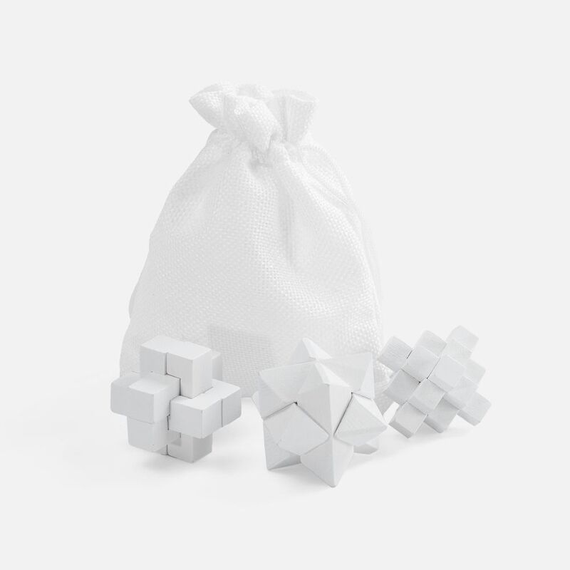 Набор из 3 головоломок Tickler Arcade, белый арт.23192.60