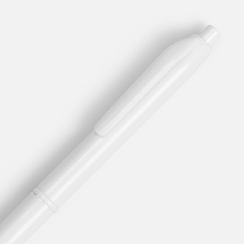 Ручка шариковая Bright Pop, белая арт.22202.60