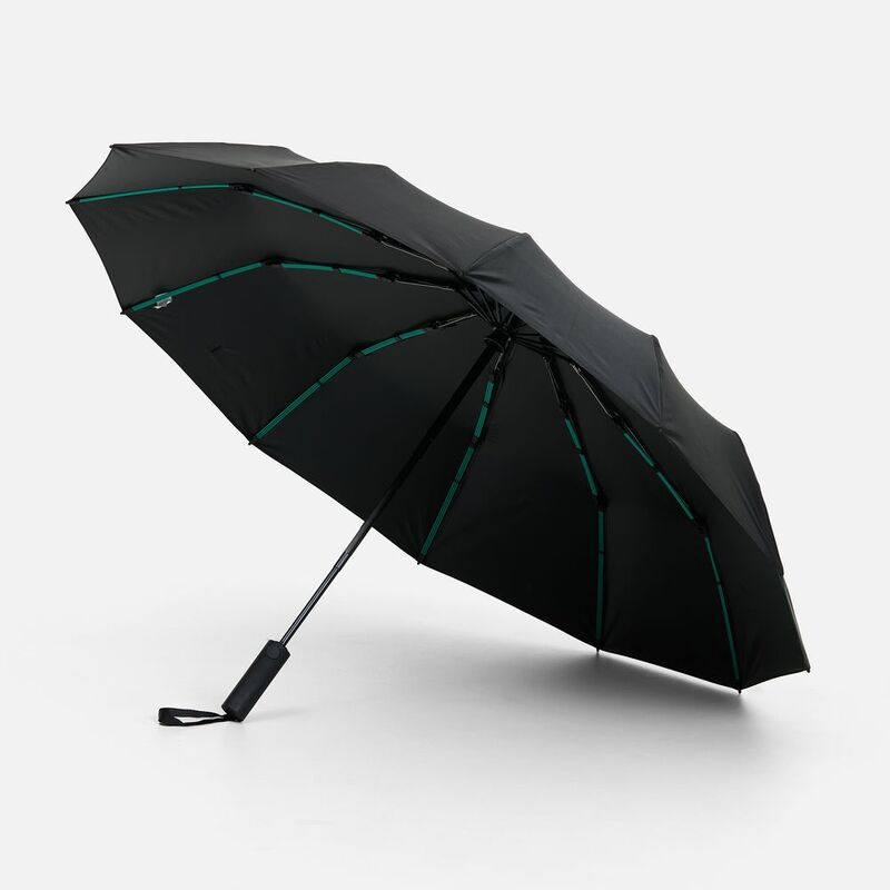 Зонт складной с УФ-защитой Ribstar, черный арт.22327.30