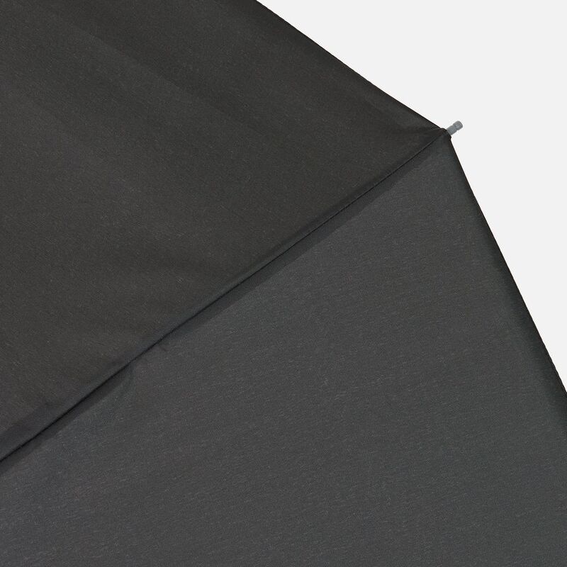 Зонт обратного сложения inLoop с ручкой-карабином, черный арт.22329.30