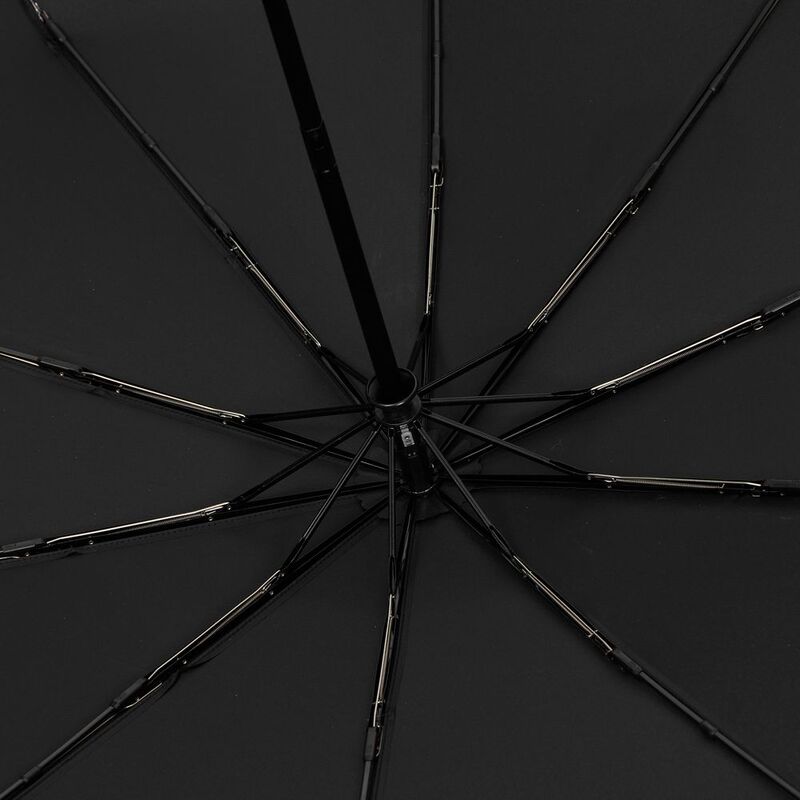 Зонт складной Regenfall, черный арт.22325.30