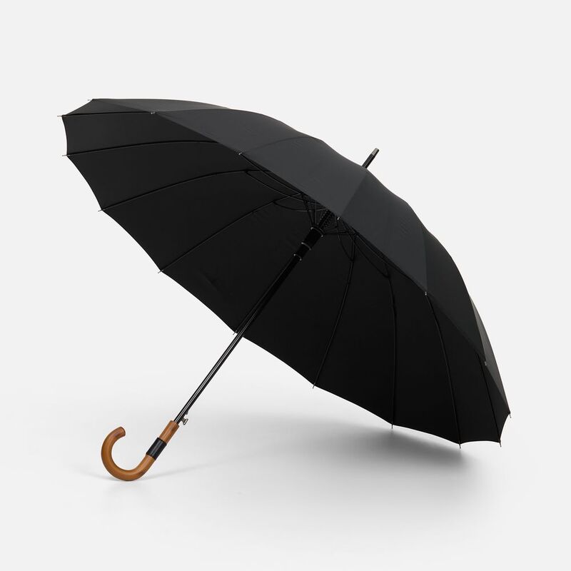 Зонт-трость Cloudfall, черный арт.22326.30