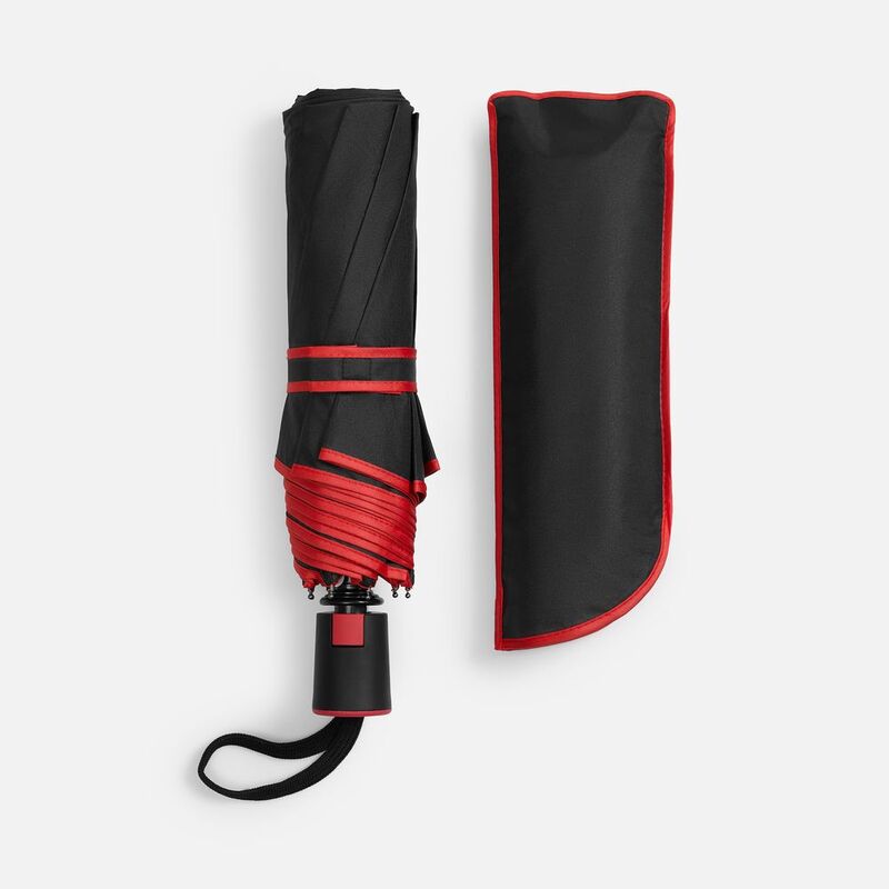 Зонт складной Edgeline, красный арт.22331.50