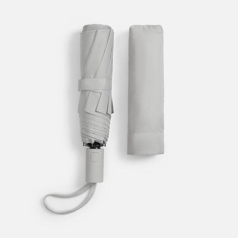 Зонт складной Cloudex, светло-серый арт.22332.10