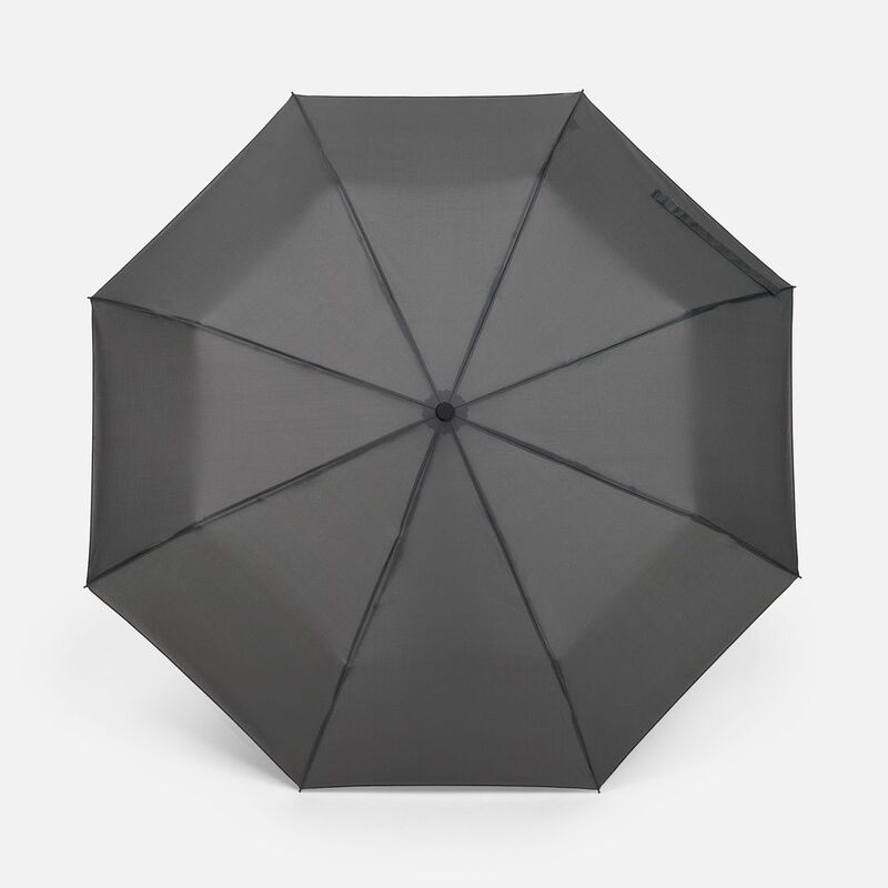 Зонт складной Smooth Move с плавным закрытием, серый арт.22333.10