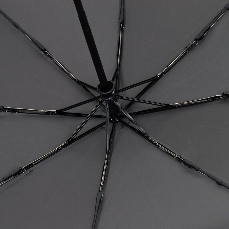 Зонт складной Smooth Move с плавным закрытием, серый арт.22333.10