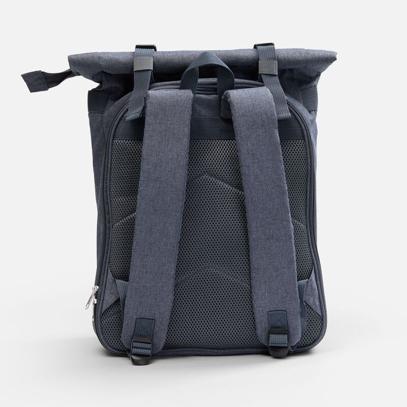 Набор для пикника Picnivo на 4 персоны, темно-серый меланж арт.63057.13