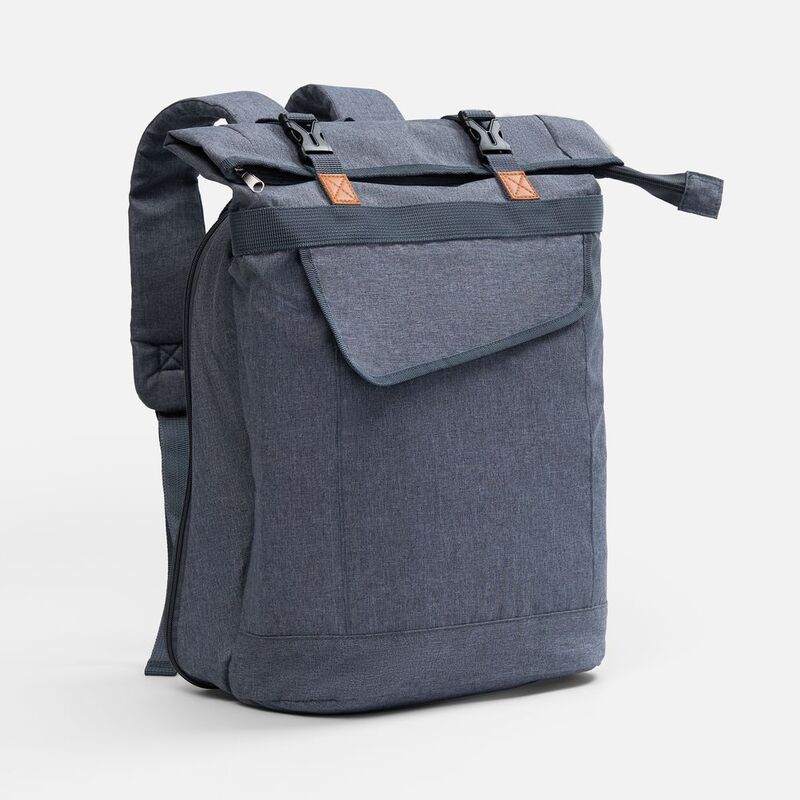 Набор для пикника Picnivo на 4 персоны, темно-серый меланж арт.63057.13