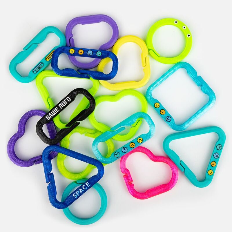 Брелок Impreso, 3D-печать на заказ, сердце арт.19975.05