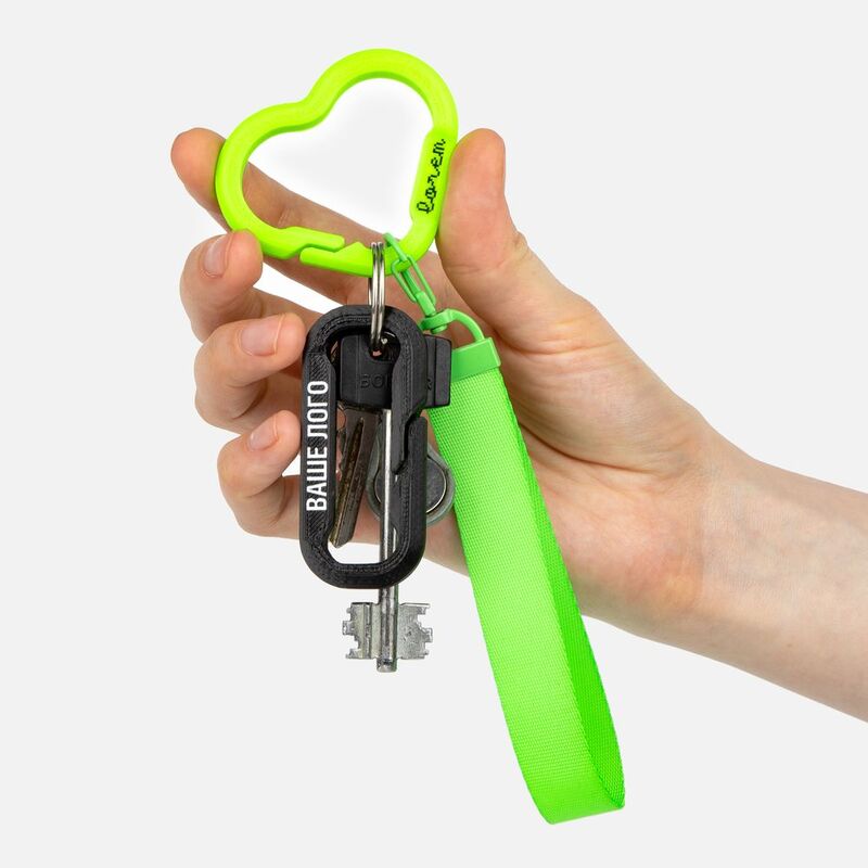 Брелок Impreso, 3D-печать на заказ, сердце арт.19975.05