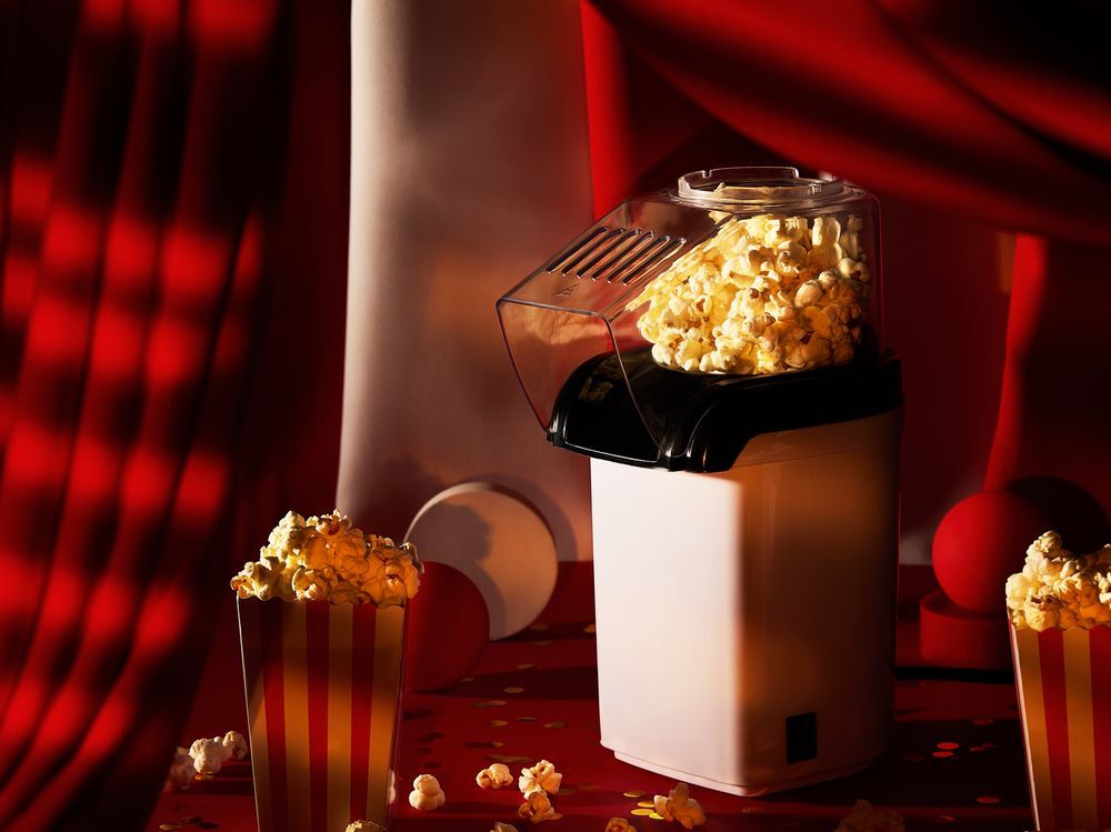 Машина для приготовления попкорна Crisp Twist, белая арт.20775.60