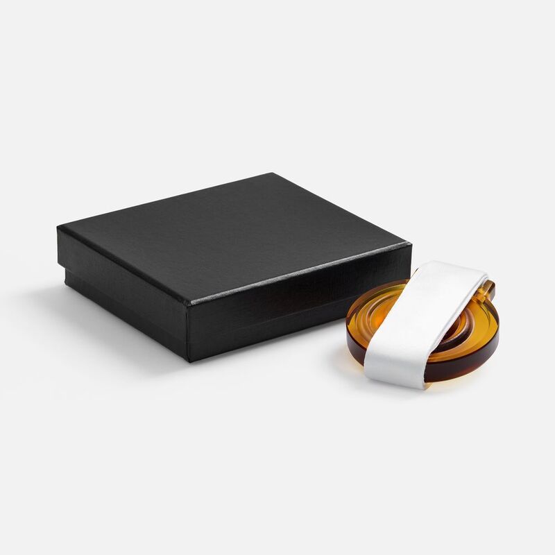 Медаль Glassglow, оранжевая арт.22118.20