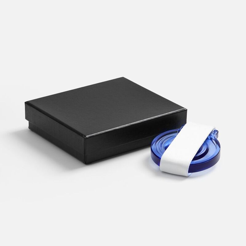 Медаль Glassglow, голубая арт.22118.14