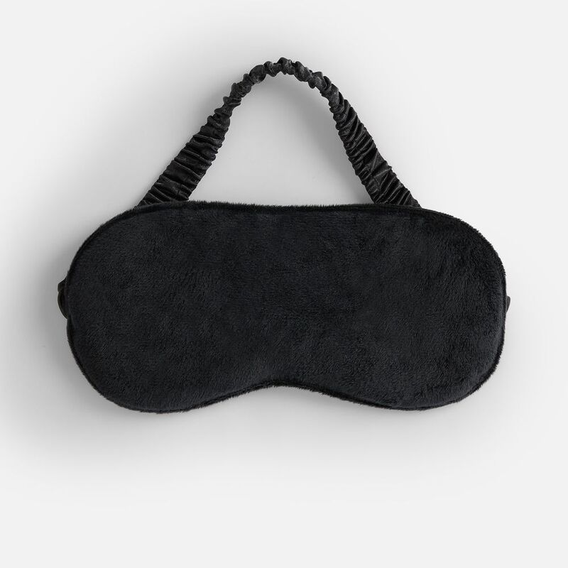 Двухстороняя маска для сна Veluto, черная арт.18786.30