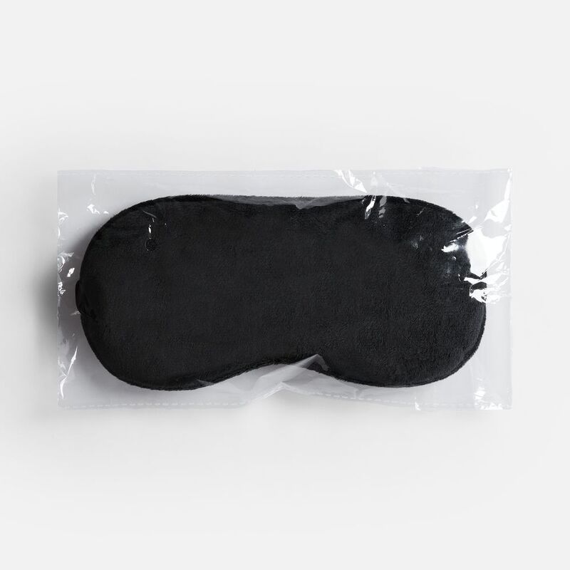 Двухстороняя маска для сна Veluto, черная арт.18786.30