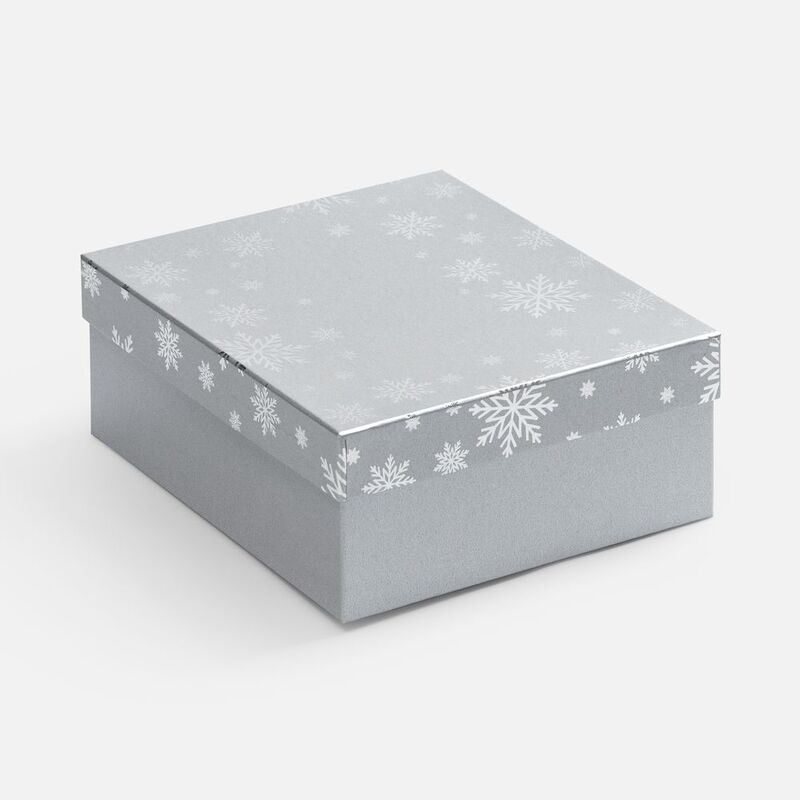 Коробка Wintry, серебристая арт.25022.10
