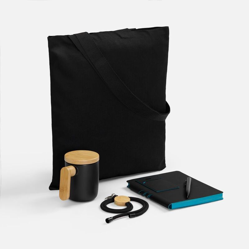 Набор Trait Office, черный с бирюзовым арт.24778.49