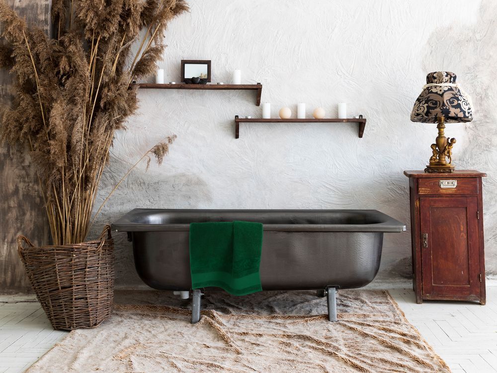 Полотенце Molan, среднее, темно-зеленое арт.18591.90