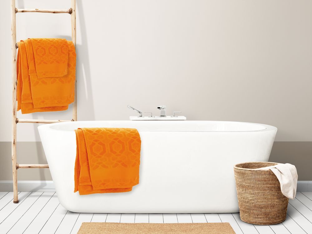 Полотенце Velin, большое, оранжевое арт.18594.20
