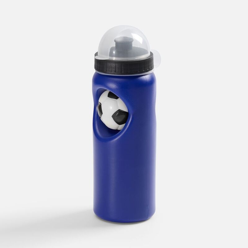 Бутылка с антистрессом Footballer, синяя арт.18598.40