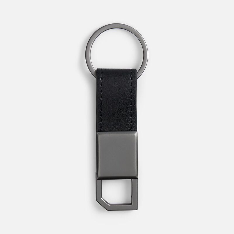 Брелок с карабином Rengas, черный арт.18622.30