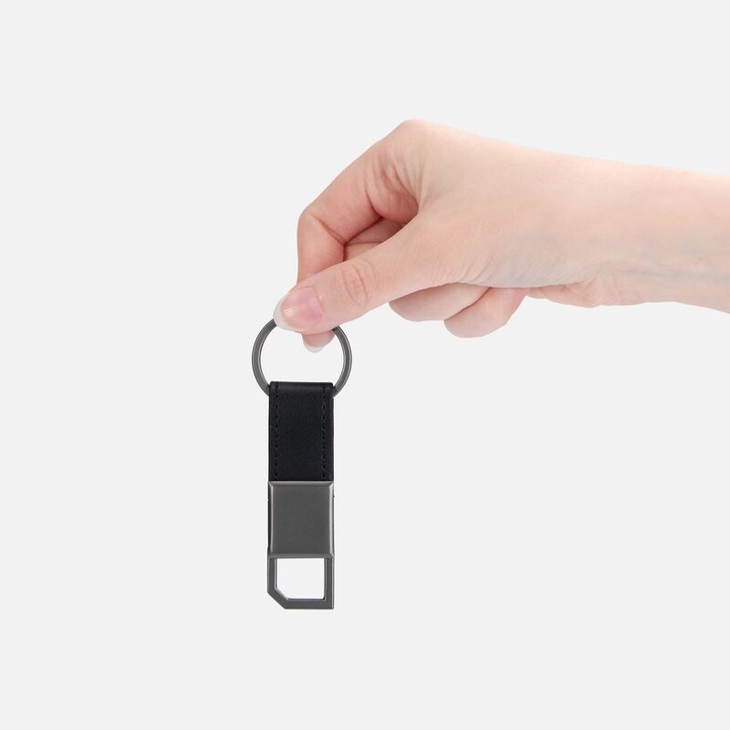 Брелок с карабином Rengas, черный арт.18622.30