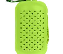 Охлаждающее полотенце Narvik в силиконовом чехле, зеленое яблоко арт.17230.94