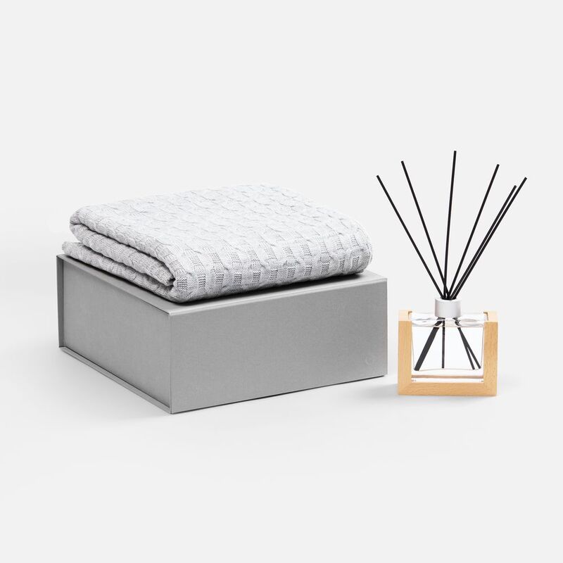 Коробка складная Quadra Fold, серая арт.25079.10