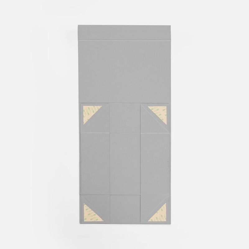 Коробка складная Quadra Fold, серая арт.25079.10