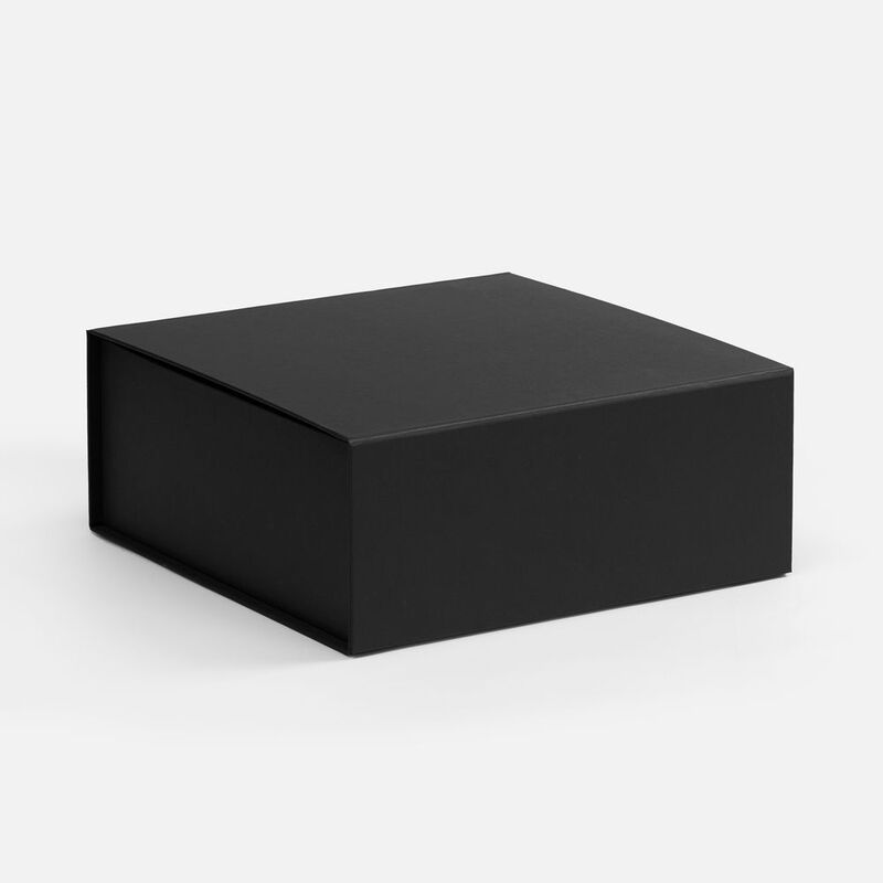 Коробка складная Quadra Fold, черная арт.25079.30