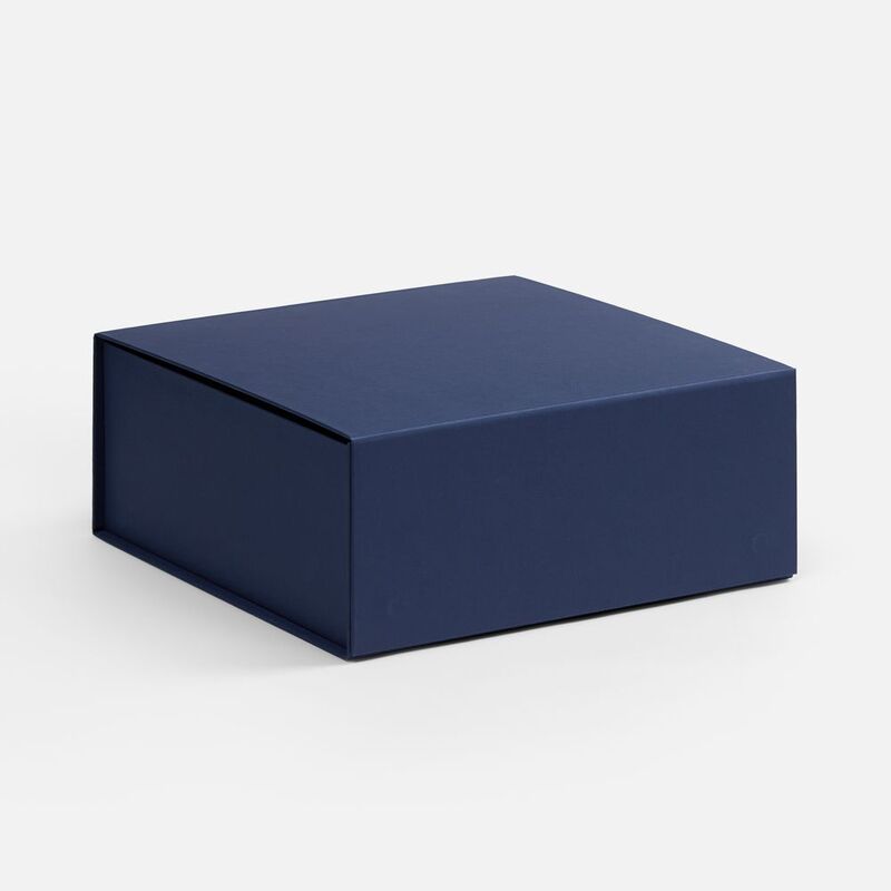 Коробка складная Quadra Fold, темно-синяя арт.25079.40